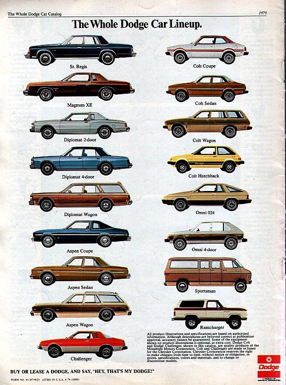 1979 Dodge Brochure Page 9